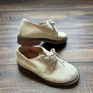 J Crew •crewcuts• Little Boys Suede Lace Up Dress Shoes Size 10